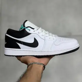 نایک جردن ۱ بدون ساق سفید سرمه ای | Nike Jordan 1 Low White Navy